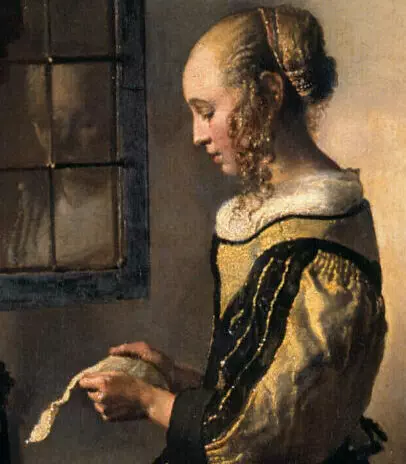 Jan Vermeer: Briefleserin am offenen Fenster 1659