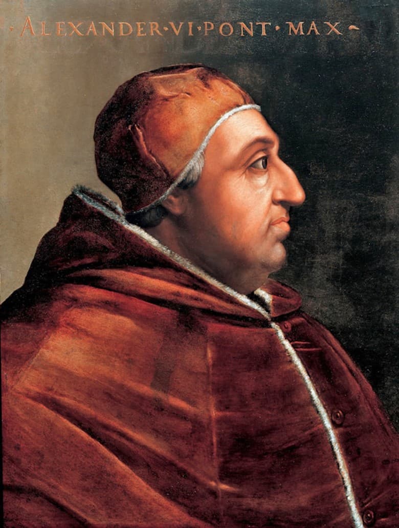 Papst Alexander VI. (von Cristofano dell'Altissimo)