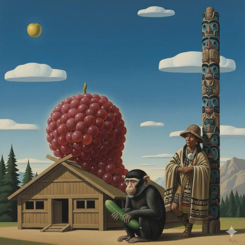 Gurken, Trauben und First Nations.